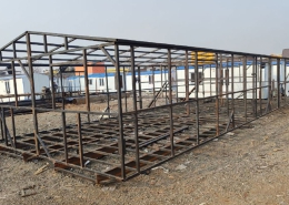 ساخت کانکس در محل